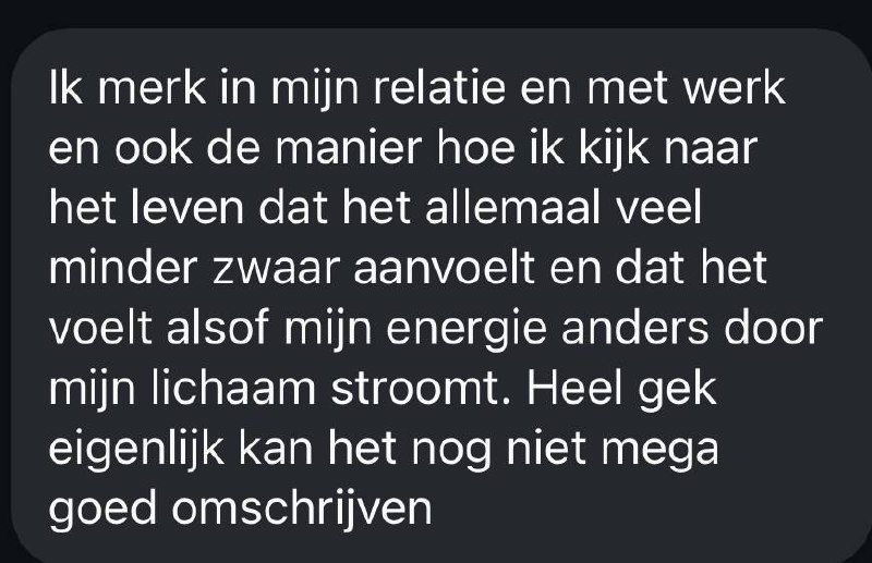 Testimonial van een klant
