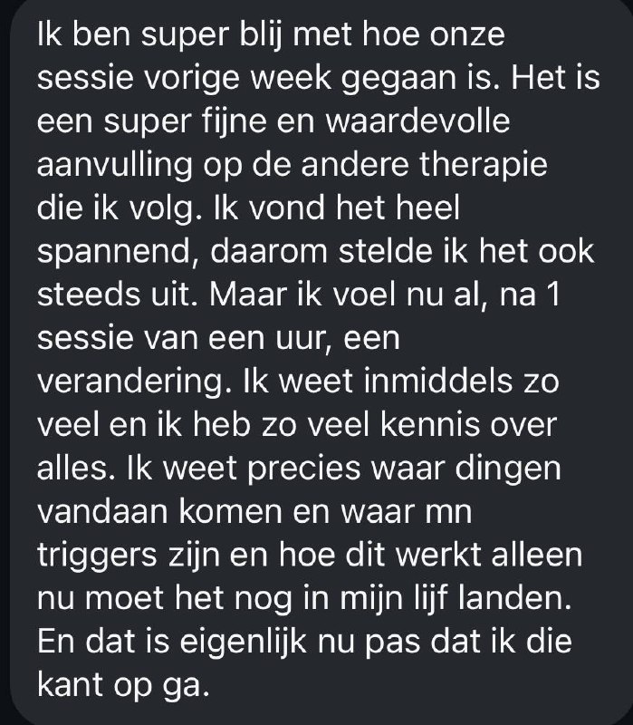 Testimonial van een klant