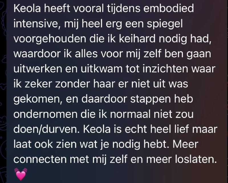 Testimonial van een klant