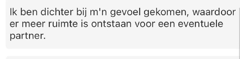 Testimonial van een klant