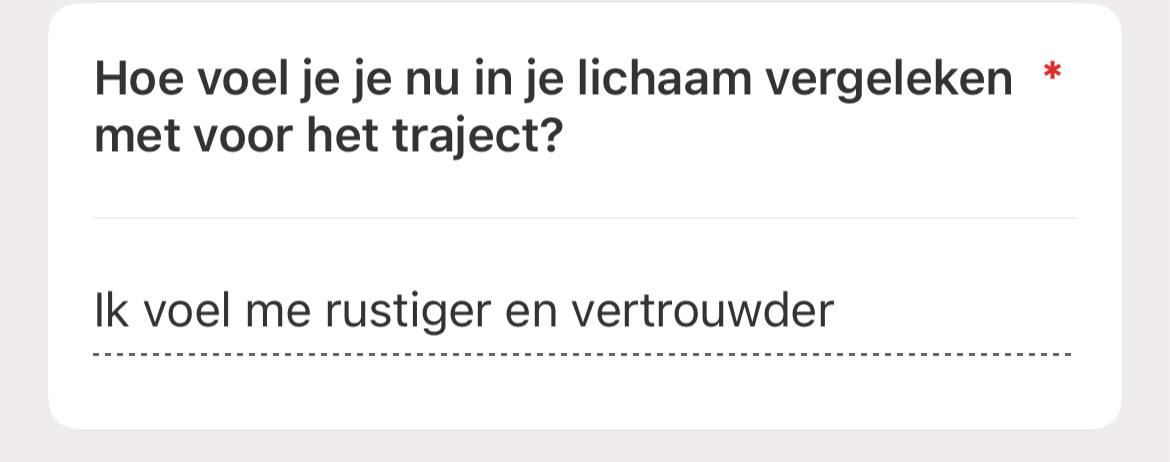 Testimonial van een klant
