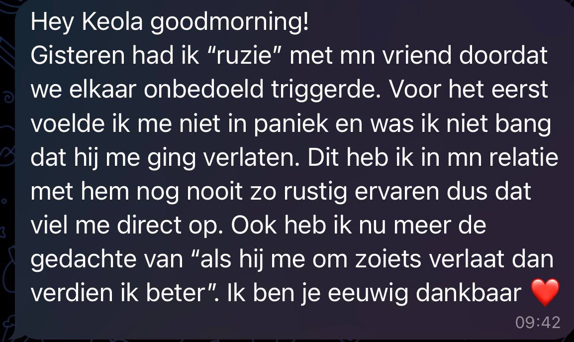 Testimonial van een klant