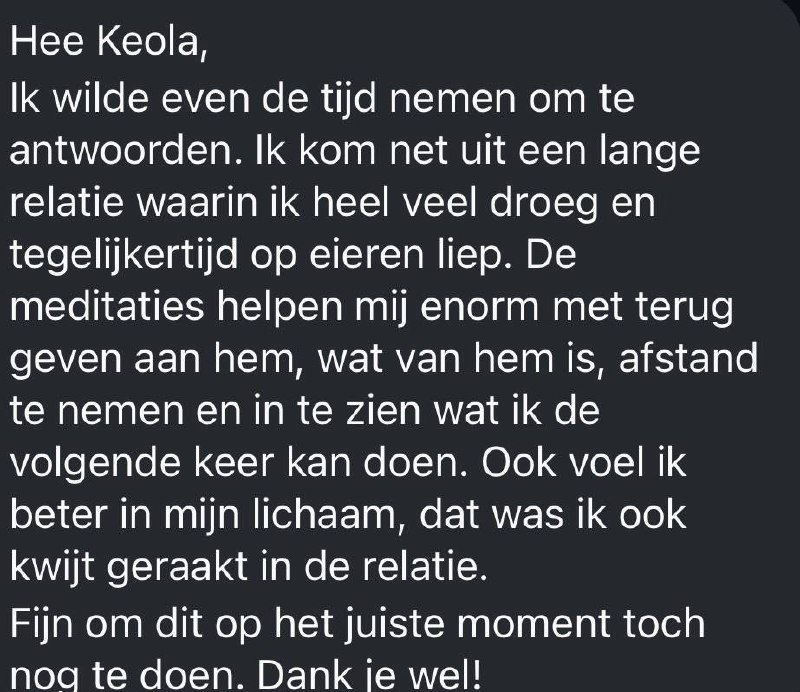 Testimonial van een klant